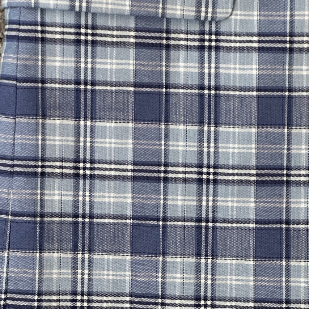 Paisley & Gray Blazer Mens 42R Plaid Slim Fit Cotton Stretch Sport Coat Preppy - Picture 10 of 11